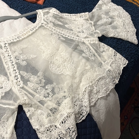 Altar’d State sheer crochet top - Picture 4 of 5